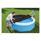 Bestway Afdekzeil zwembad | Bestway | Zomer | 244 cm (Rond, Bevestigingskoord) 58032 K180107735 - 3