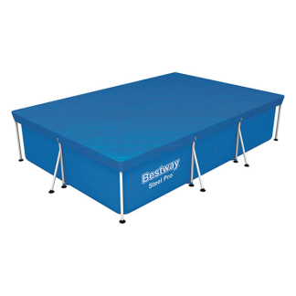 Bestway Afdekzeil zwembad | Bestway | Zomer | 300 x 201 cm (Rechthoek, Bevestigingskoord) 58106 K180107739 - 2