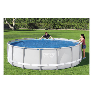 Bestway Afdekzeil zwembad | Bestway | Zomer | 488 cm (Rond, 80 microns) 58253 K180107741 - 3