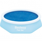 Afdekzeil zwembad | Bestway | Zomer (Rond, 244 cm, 80 microns)