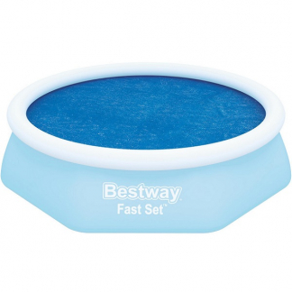 Bestway Afdekzeil zwembad | Bestway | Zomerkleed (Rond, 244 cm, 80 microns) 15958060BES 7025037001 K170115474 - 1