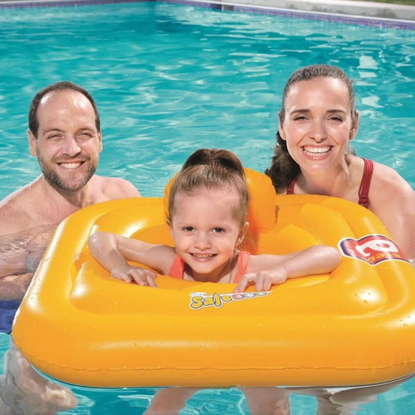 Bestway Baby float | Bestway | 1 - 2 jaar (Max. 18 kg, Oranje) 15532050BES K180107429 - 3