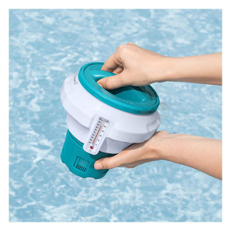 Bestway Chloordrijver met thermometer | Bestway | Groot (Voor tabletten van 200 gram) 58701 K180107722 - 6