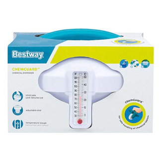Bestway Chloordrijver met thermometer | Bestway | Groot (Voor tabletten van 200 gram) 58701 K180107722 - 5