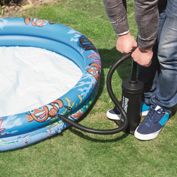 Bestway Handpomp | Bestway | 37 cm (2.8 liter, Oppompen, Leegpompen, 3 aansluitstukken) 7035060103 K170115352 - 3