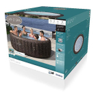 Bestway Lay-Z-Spa | Bestway | Bali (Tot 7 personen, 180 airjets, Wifi, Freeze shield, EnergySense, Rotan) 7080030112 K170106301 - 8