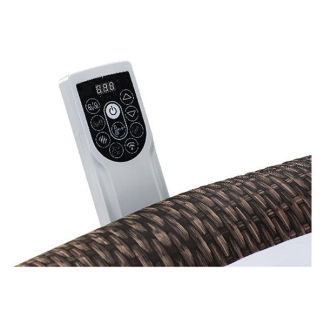 Bestway Lay-Z-Spa | Bestway | Bali (Tot 7 personen, 180 airjets, Wifi, Freeze shield, EnergySense, Rotan) 7080030112 K170106301 - 7