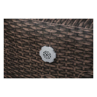 Bestway Lay-Z-Spa | Bestway | Bali (Tot 7 personen, 180 airjets, Wifi, Freeze shield, EnergySense, Rotan) 7080030112 K170106301 - 6