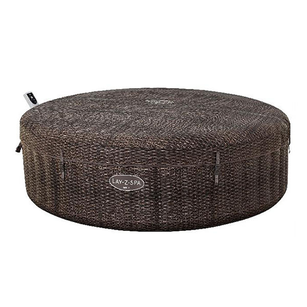 Bestway Lay-Z-Spa | Bestway | Bali (Tot 7 personen, 180 airjets, Wifi, Freeze shield, EnergySense, Rotan) 7080030112 K170106301 - 2