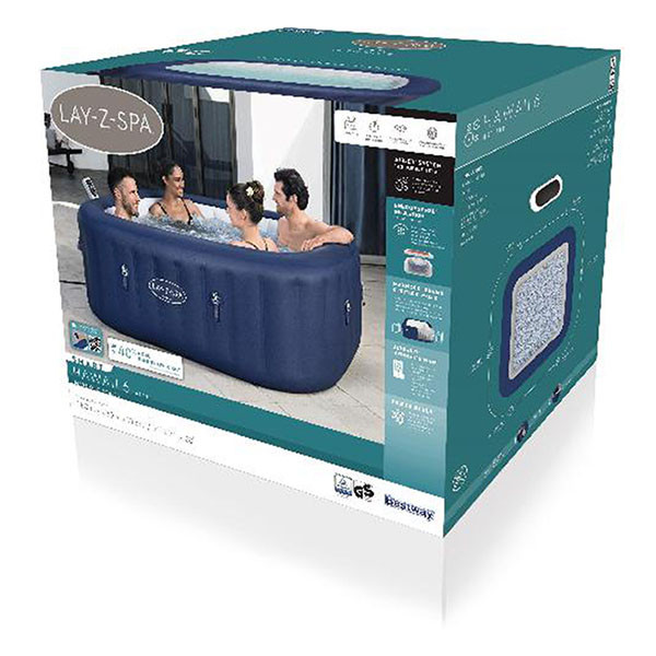 Bestway Lay-Z-Spa | Bestway | Hawaii (Tot 6 personen, 140 airjets, Wifi, Freeze shield, EnergySense) 7080030110 K170106298 - 8