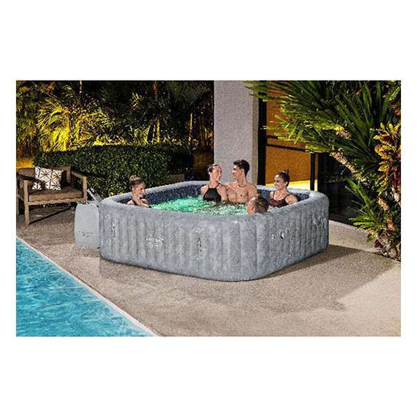 Bestway Lay-Z-Spa | Bestway | San Francisco (Tot 7 personen, 180 airjets, 10 hydrojets, Wifi, Freeze shield, EnergySense) 7080030119 K170106302 - 5