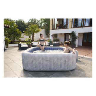 Bestway Lay-Z-Spa | Bestway | San Francisco (Tot 7 personen, 180 airjets, 10 hydrojets, Wifi, Freeze shield, EnergySense) 7080030119 K170106302 - 10