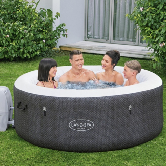 Bestway Lay-Z-Spa | Bestway (Havana, Tot 4 personen, 120 airjets, Wifi, Freeze shield) 7080030086 K170115445 - 3