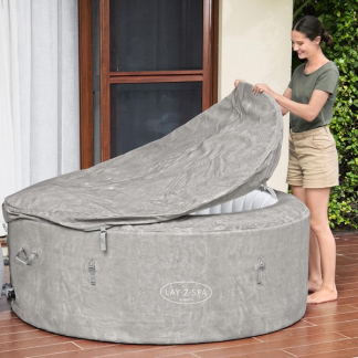 Bestway Lay-Z-Spa | Bestway (Zurich, Tot 4 personen, 120 airjets, Freeze shield) 7080030091 K170115455 - 4