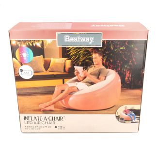 Bestway Loungestoel | Bestway | 102 x 97 x 71 cm (Led, Max 100 kg) 7075020265 K170112211 - 4