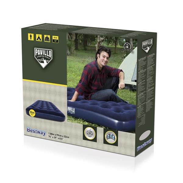 Bestway Luchtbed | Bestway | Blue Horizon | 188 x 99 x 22 cm (1-persoons) 7075020008 K170115495 - 2