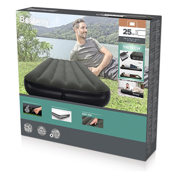 Bestway Luchtbed | Bestway | Tritech I Beam | 188 x 99 x 25 cm (1-persoons) 6713L K180107836 - 5