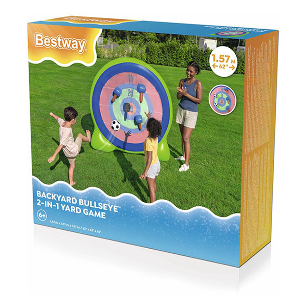 Bestway Opblaasbaar dartbord | Bestway | 157 x 107.5 x 157 cm (Met accessoires) 52823 K180107782 - 4