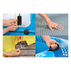 Bestway Opblaasbaar eiland | Bestway | Hydro Force | 205 x 186 x 58 cm (Met bekerhouders, zonnescherm en rugsteun, Max. 400 kg) 43645 K180107820 - 4