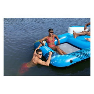 Bestway Opblaasbaar eiland | Bestway | Hydro Force | 205 x 186 x 58 cm (Met bekerhouders, zonnescherm en rugsteun, Max. 400 kg) 43645 K180107820 - 6