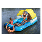 Bestway Opblaasbaar eiland | Bestway | Hydro Force | 205 x 186 x 58 cm (Met bekerhouders, zonnescherm en rugsteun, Max. 400 kg) 43645 K180107820 - 7