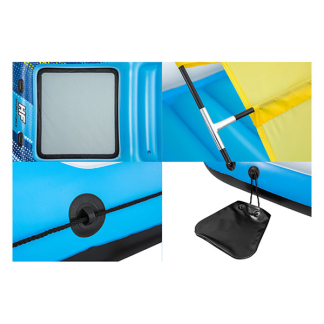 Bestway Opblaasbaar eiland | Bestway | Hydro Force | 205 x 186 x 58 cm (Met bekerhouders, zonnescherm en rugsteun, Max. 400 kg) 43645 K180107820 - 3