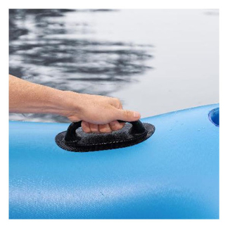 Bestway Opblaasbaar eiland | Bestway | Hydro Force | 279 x 269 x 43 cm (Met bekerhouders en rugsteunen, Max. 500 kg) 7035066660 K170112218 - 5