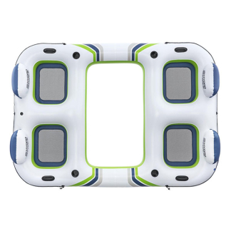 Bestway Opblaasbaar eiland | Bestway | Hydro Force | 291 x 202 x 51 cm (Met bekerhouders, gaaszittingen en rugsteunen, Max. 400 kg) 43957 K180107822 - 4