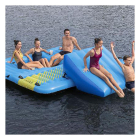 Bestway Opblaasbaar eiland | Bestway | Hydro Force | 365 x 395 x 77 cm (Met bekerhouders en glijbaan, Max. 500 kg) 7035073044 K170112217 - 6