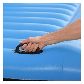 Bestway Opblaasbaar eiland | Bestway | Hydro Force | 365 x 395 x 77 cm (Met bekerhouders en glijbaan, Max. 500 kg) 7035073044 K170112217 - 9
