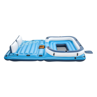 Bestway Opblaasbaar eiland | Bestway | Hydro Force | 373 x 264 x 73 cm (Met bekerhouders, zonnescherm, koeltas en ankertas, Max. 600 kg) 7035066415 K170112216 - 3