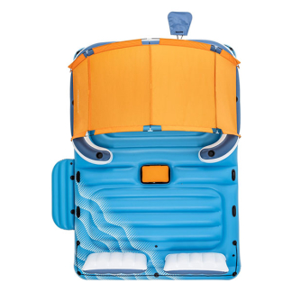 Bestway Opblaasbaar eiland | Bestway | Hydro Force | 373 x 264 x 73 cm (Met bekerhouders, zonnescherm, koeltas en ankertas, Max. 600 kg) 7035066415 K170112216 - 4