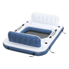 Bestway Opblaasbaar eiland | Bestway | Hydro Force | 537 x 416 x 30 cm (Met bekerhouders, rugsteunen en ankertassen, Max. 800 kg) 43964 K180107823 - 3