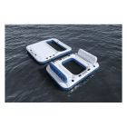 Bestway Opblaasbaar eiland | Bestway | Hydro Force | 537 x 416 x 30 cm (Met bekerhouders, rugsteunen en ankertassen, Max. 800 kg) 43964 K180107823 - 7