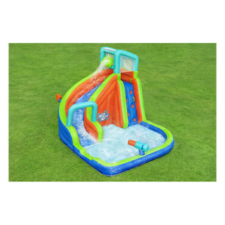 Bestway Opblaasbaar waterpark | Bestway | H2OGO! | 365 x 320 x 270 cm (Met glijbaan, klimmuur en waterkanon) 7035062100 K170112231 - 6