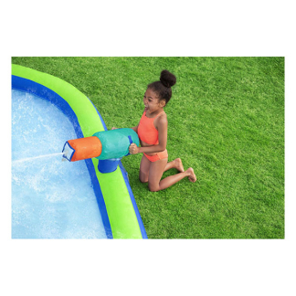 Bestway Opblaasbaar waterpark | Bestway | H2OGO! | 365 x 320 x 270 cm (Met glijbaan, klimmuur en waterkanon) 7035062100 K170112231 - 9