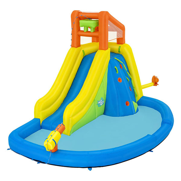 Bestway Opblaasbaar waterpark | Bestway | H2OGO! | 435 x 286 x 267 cm (Met glijbaan, klimmuur en waterkanon) 7035062101 K170112232 - 1