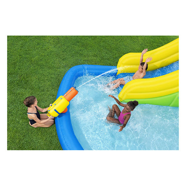Bestway Opblaasbaar waterpark | Bestway | H2OGO! | 435 x 286 x 267 cm (Met glijbaan, klimmuur en waterkanon) 7035062101 K170112232 - 7