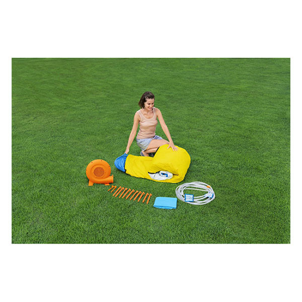 Bestway Opblaasbaar waterpark | Bestway | H2OGO! | 435 x 286 x 267 cm (Met glijbaan, klimmuur en waterkanon) 7035062101 K170112232 - 8
