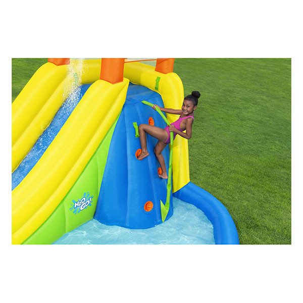 Bestway Opblaasbaar waterpark | Bestway | H2OGO! | 435 x 286 x 267 cm (Met glijbaan, klimmuur en waterkanon) 7035062101 K170112232 - 9