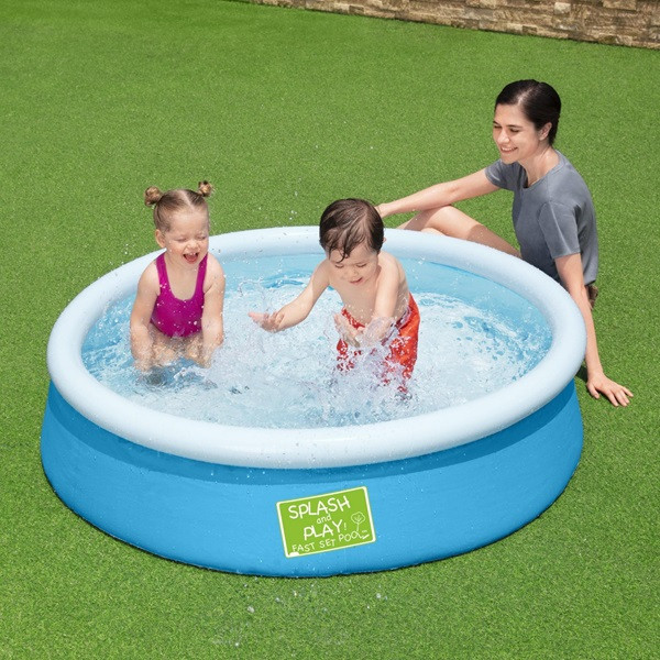 Bestway Opblaasbaar zwembad | Bestway | Ø 152 x 38 cm (Blauw) 7020026002 K170115406 - 3