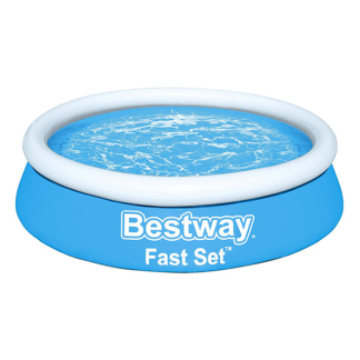 Bestway Opblaasbaar zwembad | Bestway | Ø 183 cm x 51 cm (Blauw) 15157392BES K170111813