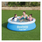 Bestway Opblaasbaar zwembad | Bestway | Ø 183 x 51 cm (Blauw) 57392 K180107730 - 4