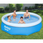 Bestway Opblaasbaar zwembad | Bestway | Ø 305 cm x 76 cm (Incl. filterpomp, Blauw) SBE00008 K170111815 - 2