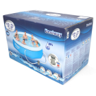 Bestway Opblaasbaar zwembad | Bestway | Ø 305 cm x 76 cm (Incl. filterpomp, Blauw) SBE00008 K170111815 - 5