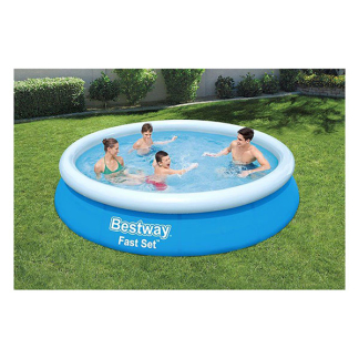 Bestway Opblaasbaar zwembad | Bestway | Ø 366 x 76 cm (Blauw) 57273 K180107728 - 2