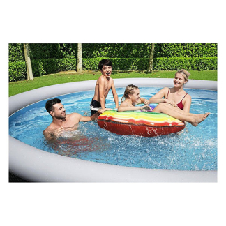 Bestway Opblaasbaar zwembad | Bestway | Ø 396 x 84 cm (Incl. filterpomp, Rotan) 57376 K180107731 - 8