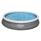 Bestway Opblaasbaar zwembad | Bestway | Ø 457 x 84 cm (Incl. filterpomp, Rotan) 57313 K180107729 - 1
