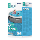 Bestway Opblaasbaar zwembad | Bestway | Ø 457 x 84 cm (Incl. filterpomp, Rotan) 57313 K180107729 - 5