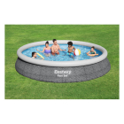 Bestway Opblaasbaar zwembad | Bestway | Ø 457 x 84 cm (Incl. filterpomp, Rotan) 57313 K180107729 - 6